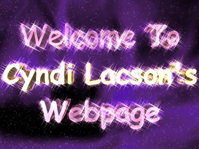 welcome to cynids webpage